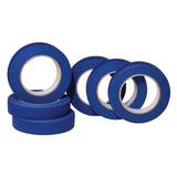6x Blue Masking Tape 24mmx50m UV Resistant Painters Painting Outdoor Adhesive V238-SUPDZ-29090963292240
