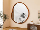Large Art Deco Asymmetrical Wall Mirror 74.3x110cm V178-67003