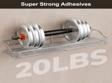 Storage rack for the bathroom, shower and kitchen - uses traceable transparent glue - no drilling V1259-DP01-BO-524