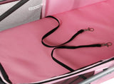 PaWz Pet Stroller Dog Cat Carrier Foldable Pink ST1005-PK