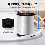 VEVOR Polyester Pull Tape, 2.5 cm x 160.9 m Mule Tape Flat Rope, 2722 kgf Tensile Capacity, Printed V952-DLLDB161M254CO6SKV0