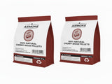 ASMOKE 100% Natural Cherry Wood BBQ Smoker Pellets x2 V642-XFAS-CHERRY-WO-PEL-20LBX2