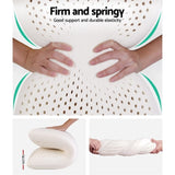 Giselle Bedding Natural Latex Pillow Classic Twin Pack PILLOW-LT-SHED-X2