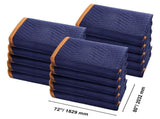 Moving Blankets, 2032 x 1829 mm, 29.5 kg/dz, 12 Packs, Professional Non-Woven & Recycled Cotton V952-DCBYT80X72IN5J3EWV0