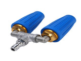 Pressure Washer Double Turbine Nozzle 1/4 Inch Stainless Steel 4000psi Double Rotating Turbo Nozzle V1294-YM0901-3111250011311
