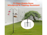 Double Shepherds for Outdoor, 8 Pack 1560 mm Heavy Duty Bird Feeder Pole, 19 mm Thick Garden V952-WNGJSMYRGG60BN2LV001V0