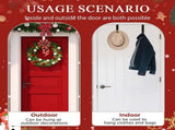 2025 New Over The Door Hooks 4 Pack, Upgrade Garland and Stocking Mantel Holders, Christmas V1258-DP02-C-2526