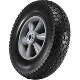VEVOR Solid PU Run-Flat Tire Wheel, 254 mm, 2-Pack, 81.6 kg Dynamic Load, 99.8 kg Static Load, Flat V952-FPLJAZPU180LBKDVKV0
