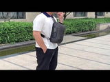 Crossbody Bag Sling Bag Chest Bag Anti-Theft & Waterproof With USB Crossbody Bags Women V1188-MS101-01776-1