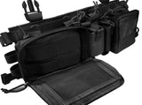 Tactical Chest Vest Rig Bag Field Training Vest Multifunctional Camouflage Strap with Multi-Pocket V1308-DSZKI-1007-4