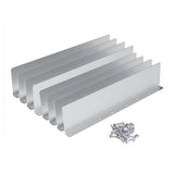 8Pcs Rain Gutter Gutter Splash Guards for House Roof Corner Diverter V1192-AZ-W-28738