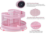 Pink Kawaii Desk Supplies and Accessories,Cute Spinning Pen/Pencil Organizer for Desk,Pencil V1369-AZ3-W-02403