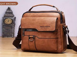 Men's retro crossbody Bag High quality with multiple compartments, practical and V1105-YABB-02