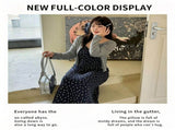 Dark Gray Size XL Plus Size Casual Dress Set Halloween V1221-XM-LB7104-GM182
