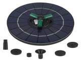 Solar Fountain Disc Pump Bird Bath Solar Water Fountain V1263-JX-5577