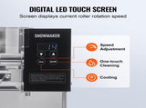 Commercial Snowflake Ice 176.4LBS/24H Snowflake Ice Maker, Stainless Steel Ice Shaver V952-FLXNBJFLLEDPEG7B6V3