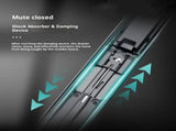 10-Inch Cold Rolled Steel Drawer Slides, Full Extension Ball Bearing Slide Track Rail 25mm Wide V1192-AZ-W-3672