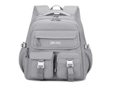 Grey Large Capacity Waterproof Student Backpack - Fits 15-Inch Laptop, Multi-Pocket Travel Daypack V888-ELOSUNG32500