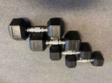 7 Pairs Hex Dumbbells PLUS Dumbbell Rack V1012-CF7HDB175DBR110