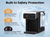 Devanti Instant Hot Water Dispenser 3L Heating Kettle 2400W Touch Control Water Black IWD-3L-BK