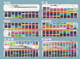 solid water colour paint set, watercolour supplies, art supplies, multiple colour options, V1102-120-61384-MLT-100COLOR