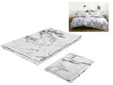 Printed Marble Bedding Set Polyester Duvet Quilt Cover Pillowcase Household Supplies V1294-YM0901-3117200127511