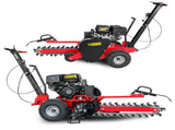 Ducar Trench Digger 457cc 18HP 4-Stroke Key Start, Petrol Trencher Machine TDG-GBT-150E-RD