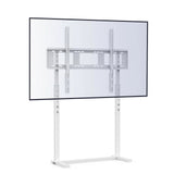 White Adjustable Free Standing TV Stand with Cable Management for TVs Size 32-100inch V767-U-700B-WT