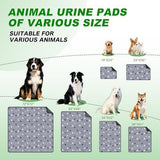 1 Pack Washable Pee Pads for Dogs, Waterproof, Gray Super Absorbent, Waterproof and Non-Slip V1107-136-03776-GRY5