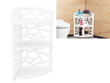 3 Tier Small Corner Shelves Plant Standing Rack for Small Spaces Bathroom Bedroom Organizer V1294-YM0901-3116200053511