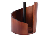Mountain Paper Towel Holder Wooden Countertop Freestanding Paper Towel Roll Holder Stand for Kitchen V1294-YM0901-3112250039712