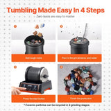 VEVOR Rock Tumbler Kit, 2.5 lbs Rock Kit, 9 Speed Settings 9-Day Timer Stone V952-YSDMJHSSDKDZ8H48PV3
