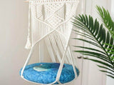Cotton Rope Hanging Swing Hammock Chair Tassel Tapestry Decorations for Cat Pet Home Garden V1294-YM0901-3117200098711