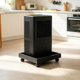 Dehumidifier Drip Tray Large Grey Plastic with Raised Edge for Effortless Mobility V1369-AZ3-W-19304