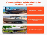 Boat Trailer Guide, 2PCS Adjustable Short Bunk Guide-Ons, Hardened Steel Trailer Guide Poles with V952-CTCDGTXTX000ZAVY0V0