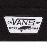 VANS Milford Beanie Warm Winter Knit Hat Ski Cap - Black V563-VN000UOUBLK