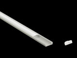 10 x 1M U-Style Aluminium LED Strip Light Channels for Cabinet Lighting V63-844311