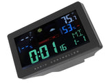 Wireless Thermometer Hygrometer Color Screen Display Digital Weather Clock V1294-YM0901-3111210104911