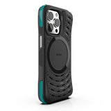 EFM Tokyo Case Armour with MagSafe D3O 5G Signal Plus Technology for iPhone 14 Pro - Dark Neb V578-EFCTOAE196DKN