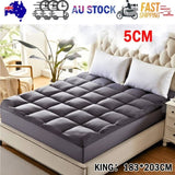 5CM Bedding Luxury Pillowtop Mattress Topper Mat Pad Antibacterial and dust mite-resistant V201-W13326366