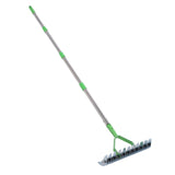 Thatch Rake Lawn Thatching Dethatcher Stainless Steel Metal Grass Grooming Yard Garden Soil Tool V1294-YM0901-3111240284411