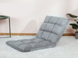 Floor Seat Sofa Chair Foldable Adjustable Floor Chair Sofa Bed Beanbag for Gaming Sleeping Relaxing V1294-YM0716-3116220009211