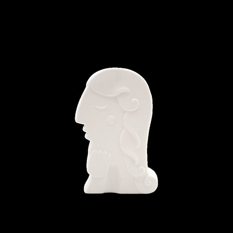 Soie White Ceramic Vase V650-HPREN82201