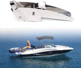 AISI 316 Stainless Steel Hinged Self-Launching Bow Anchor Roller with pivoting Dual-Roller 16.5'' V1259-DP01-A-1316
