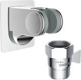 All Shower Head Flow Control Valve with Showerhead Holder, G1/2 Brass Shut-off Valve with V1258-DP02-C-821