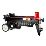 Log Splitter Electric Yukon 7 Ton with Side Protectors Axe Wood Cutter LOG-ELE-07P