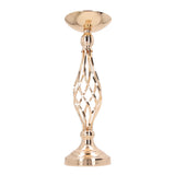Table Candlestick Ornament Iron Twisted Curb Candle Holder Decorative Ornament Wedding Candlestick V1294-YM0710-3115230100011