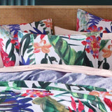 Logan and Mason 250TC Atherton Tropic Cotton Sateen Quilt Cover Set Queen V442-LED-QUILTCS-ATHERTON-TROPIC-QS