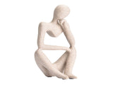 Abstract Character Figurines Thinker Desk Decor Home Decoration Ornament V1294-YM0727-JY16820-01