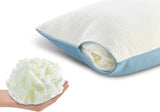Pillow, Memory Foam, 50 x 60 cm, Summer and Winter Side, for Home, Office and Everyday Comfort, with V1189-LC-RY-00505